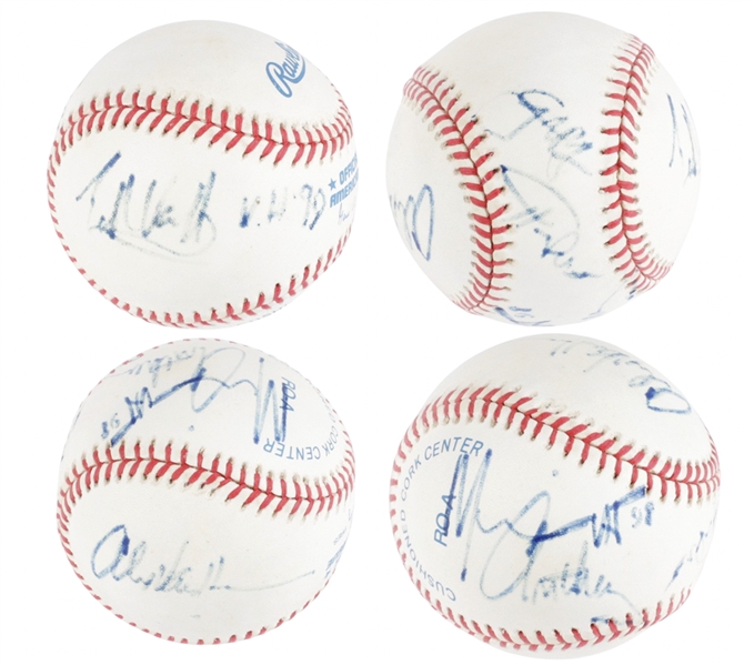 Van Halen 1999 Full Band Signed Baseball w/ COA