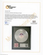 KISS 1976 Rock And Roll Over RIAA Platinum Record Award Presented to Lee Abrams