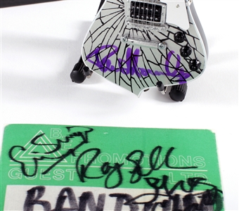 KISS 1978-2017 Paul Stanley & Eric Singer Autographed Collector Assortment
