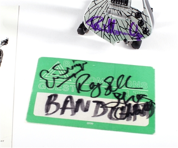 KISS 1978-2017 Paul Stanley & Eric Singer Autographed Collector Assortment