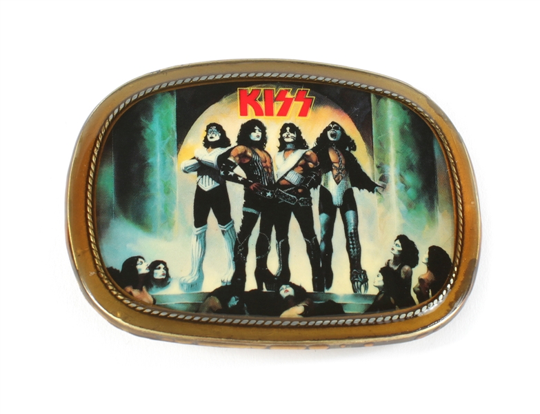 KISS 1977 Destroyer Pacifica Mfg Belt Buckle