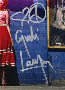 Cyndi Lauper 2014 She's So Unusual Autographed 30th Anniversary Deluxe Booklet