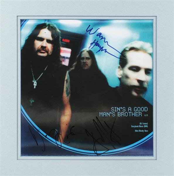 Govt Mule 2001 Band Autographed Mounted Print