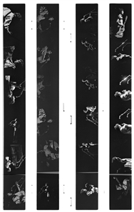 Leonard Cohen 1970 Lot of 62 Black & White Frames From The Place Des Arts In Montreal