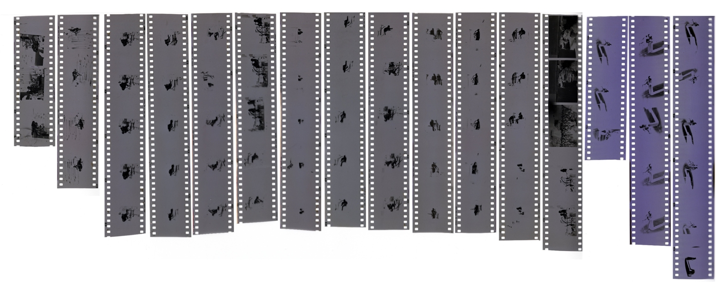 Joni Mitchell 1969 -1974 Lot of 76 Black & White Frames From Two Shows In Montreal