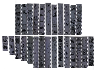 Wilson Pickett 1970 Lot of 121 Black & White Frames From Montreal