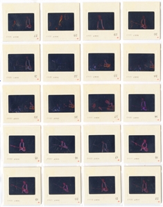 Paul McCartney & Wings 1970s Lot of 20 Color Positive Slides