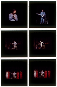 Paul Simon 1970s Lot of 20 Color Positive Slides