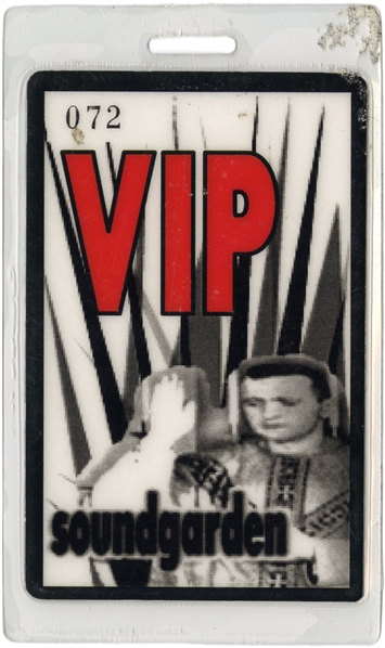 Soundgarden 1994 Superunknown VIP Backstage Pass