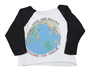 Anthrax 1986 Dan Spitz Owned Spreading the Disease Modified Raglan
