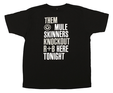 The Muleskinners 1990s - 2000s Knockout R&B T-Shirt