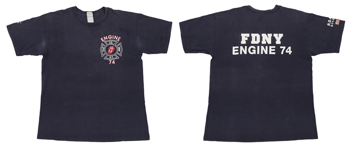 Ian McLagan 2000s Engine 74 Commemorative T-Shirt