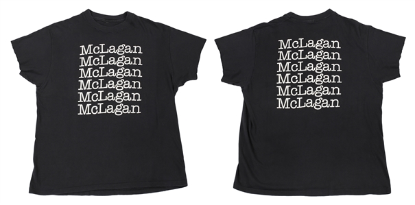 Ian McLagan 1980s Black McLagan T-Shirt
