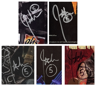 John5 2012-2019 Autographed Print Media Lot