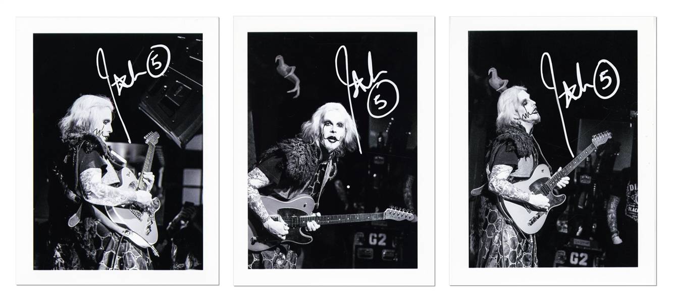 John5 2010s - 2020s Autographed Live Photo Lot