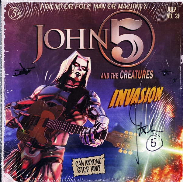 John5 2019 Autographed Invasion Album