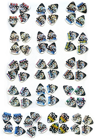 KISS 2017 Lot of 64 KISSWorld Tour Guitar Picks
