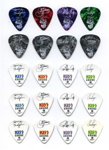 KISS 2019 Lot of 20 KISS Kruise IX Guitar Picks