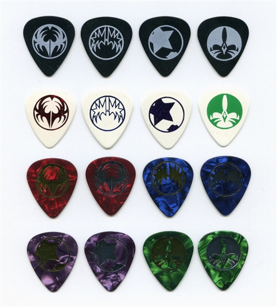 KISS 2010s Lot of 16 Identity Guitar Picks