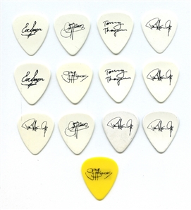 KISS 2000s Lot of 13 Miscellaneous Guitar Picks