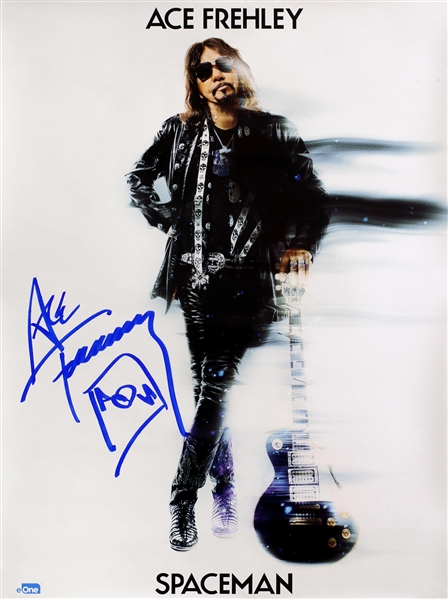 KISS Ace Frehley 2018 Autographed Spaceman Poster
