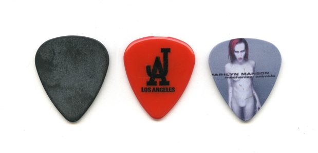 Marilyn Manson 2018-2019 Lot of 3 Guitar Picks