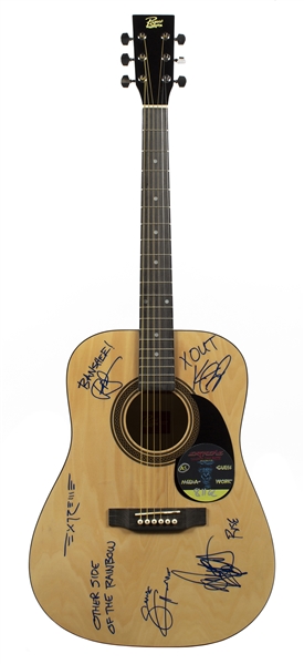 Extreme 2023 Autographed & Personalized Acoustic Guitar