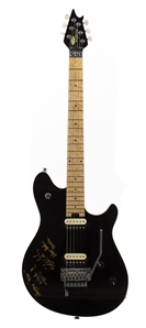 Edward Van Halen 2012 Owned, Played & Autographed Black EVH Wolfgang Guitar With COA