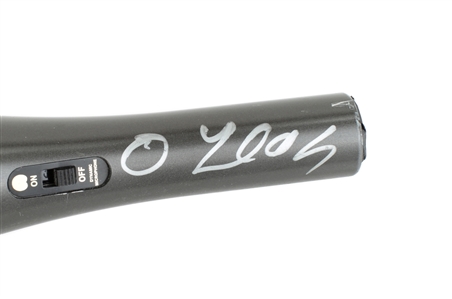 Aerosmith 2000s - 2010s Steven Tyler Autographed Black Microphone