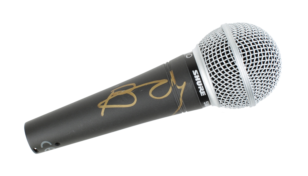 Culture Club 2000s - 2010s Boy George Autographed Black Microphone