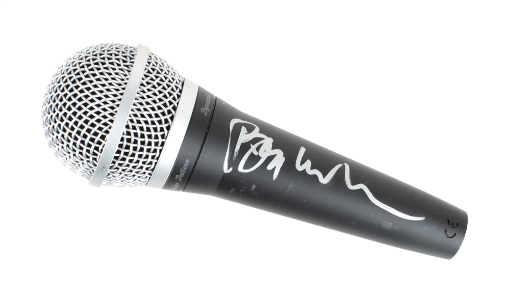 Barry Manilow 2000s - 2010s Autographed Black Microphone