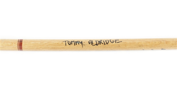 Ozzy Osbourne 1981 Tommy Aldridge Broken Stage-Used Single Drumstick