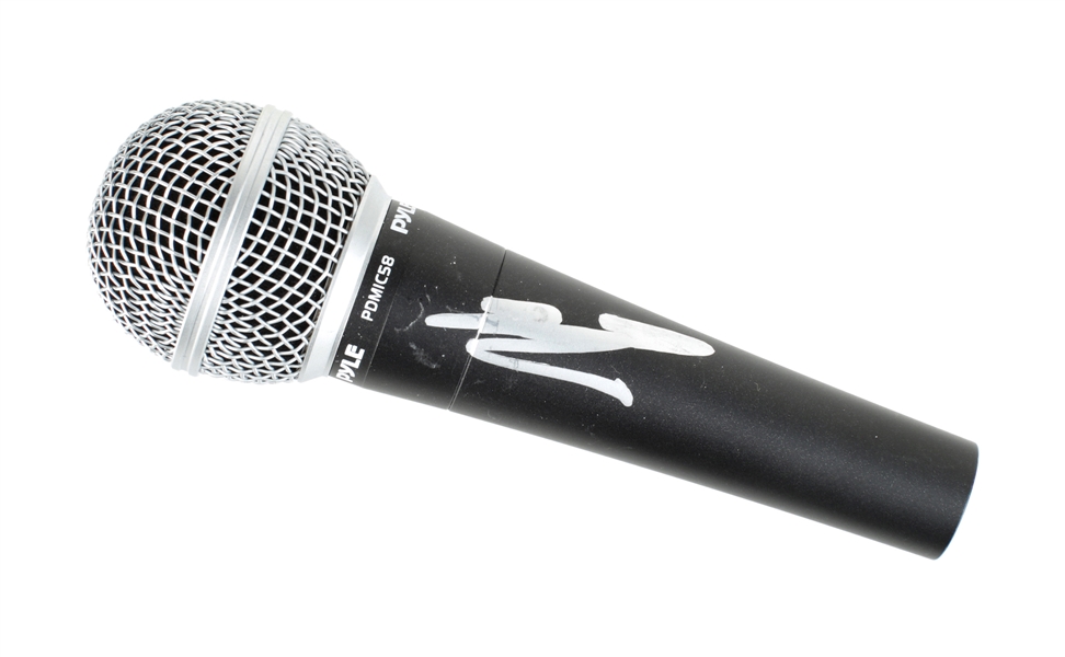 Sam Smith 2010s - 2020s Autographed Black Microphone