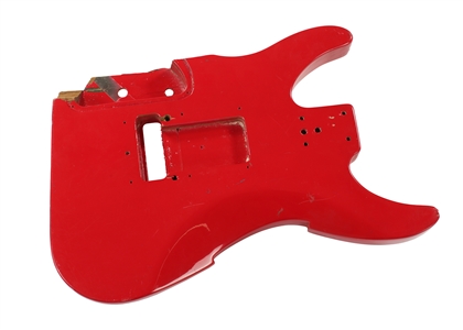Whitesnake 1990 Adrian Vanderberg Stage Used, Smashed & Autographed Peavey Guitar Body w COA