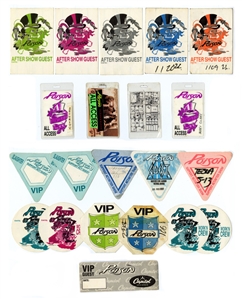 Poison 1990 - 2012 Backstage Pass Lot w/COA