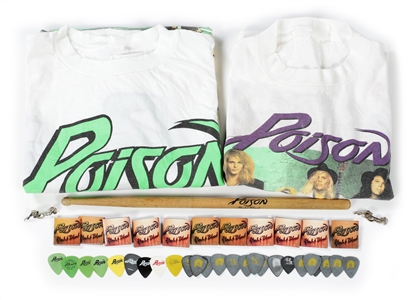 Poison 1990-2012 Flesh & Blood Tour & More Collector Assortment w/COA