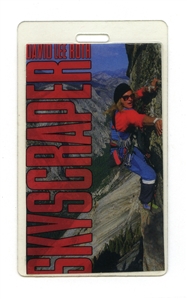 David Lee Roth 1988 Skyscraper Backstage Pass w/COA