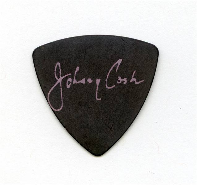 Johnny Cash 1988-1990 Single Guitar Pick w/COA