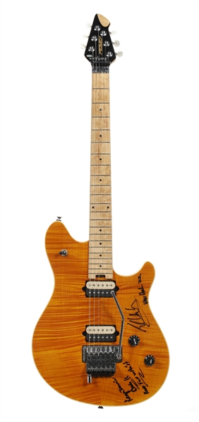 Edward Van Halen 2002 Peavey EVH Wolfgang Translucent Gold 5150 Studio Played & Signed Guitar With COA