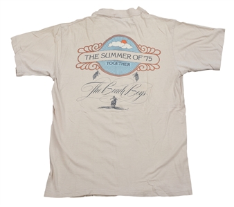 Chicago/Beach Boys 1975 Summer of '75 Together Concert Shirt