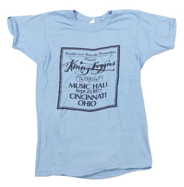Kenny Loggins 1977 Cincinnati OH Promoter Concert Shirt