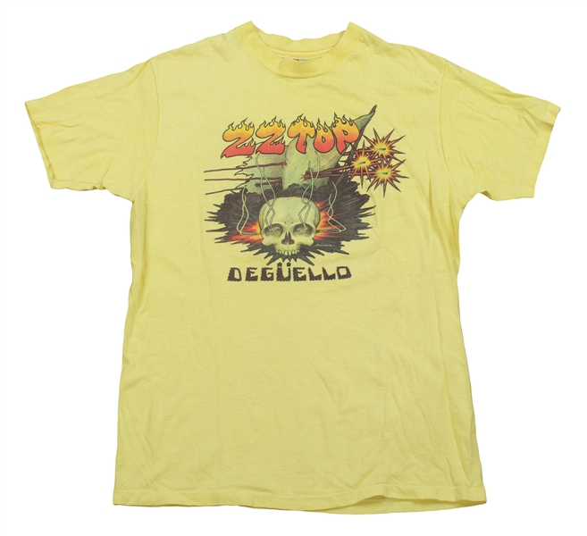 ZZ Top 1980 Expect No Quarter Tour Concert Shirt