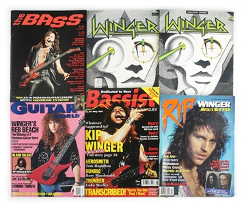 Winger 1989-1997 Media & Collectibles Lot