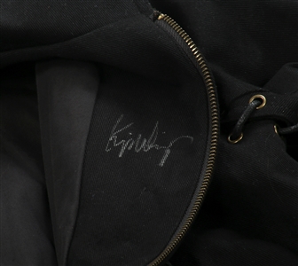 Kip Winger Owned & Worn Black Frogged-Front Punkrave Signed Jacket