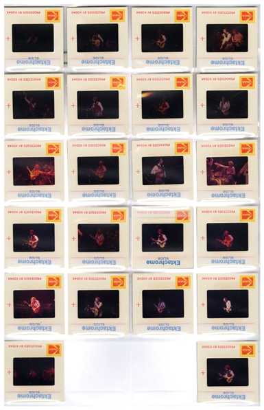 Jethro Tull 1970s Lot of 22 Live Color Slides