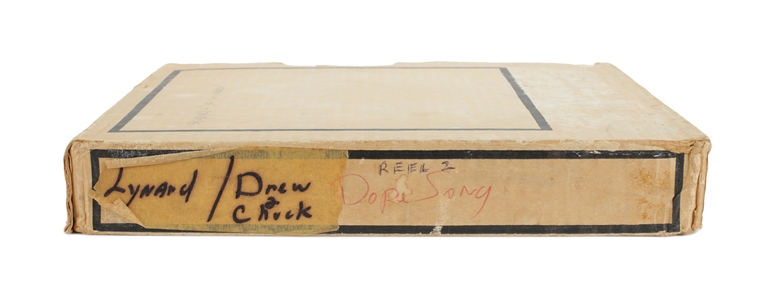 Lynyrd Skynyrd 1970 Shade Tree Records Master Tapes: Earliest Known Studio Version of Free Bird, No One Can Take Your Place, He's Alive and If I'm Wrong