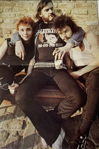 Motörhead 1980s-2012 Phil Philthy Animal Taylor Stage Worn Black Ankle Boots with Buckle & LOA