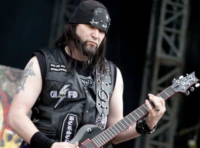 Black Label Society 1999-2013 Nick Catanese Owned, Stage Worn & Autographed BLS Leather Vest With COA