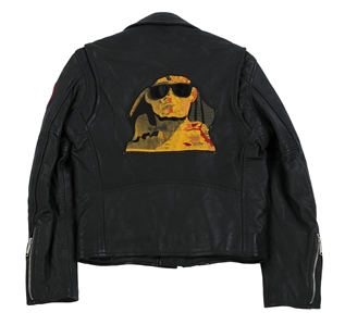 KISS 1989-1990 Hot In The Shade Heavy Duty Leather Crew Jacket
