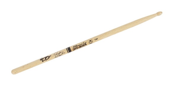 Rush 1990s-2010s Autographed Neal Peart Single New Generation Millennium II 747 Drumstick